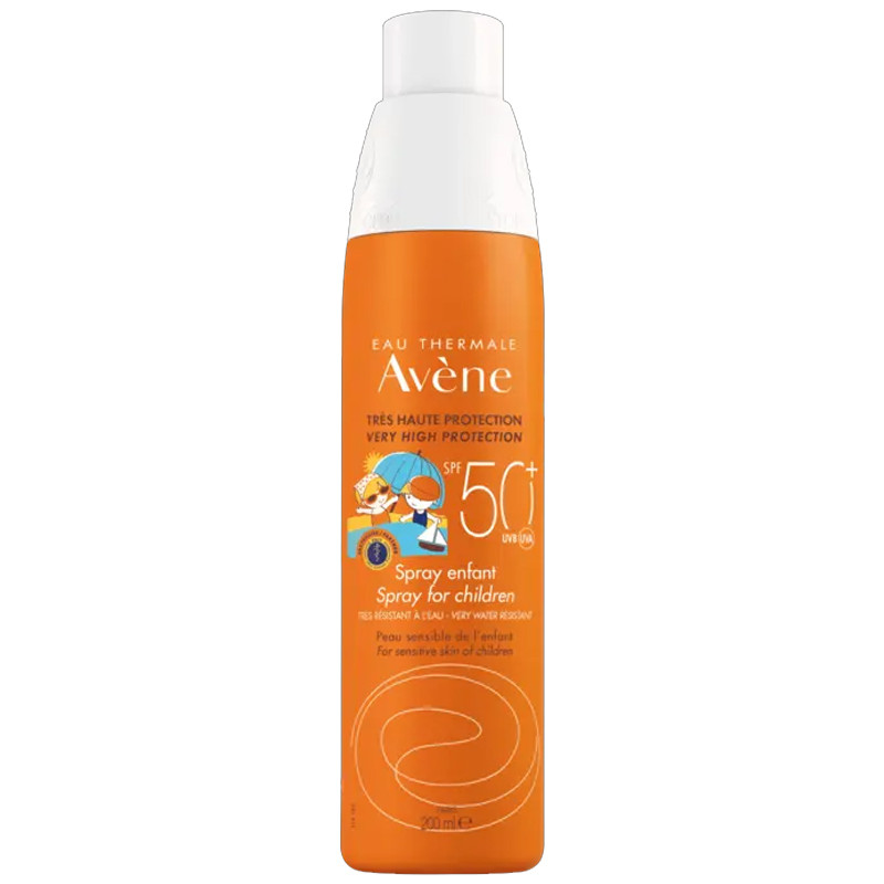 Avene Spray Solaire Pour Enfant SPF50+ 200 ml en Tunisie Avene Spray Solaire Pour Enfant SPF50+ 200 ml en Tunisie