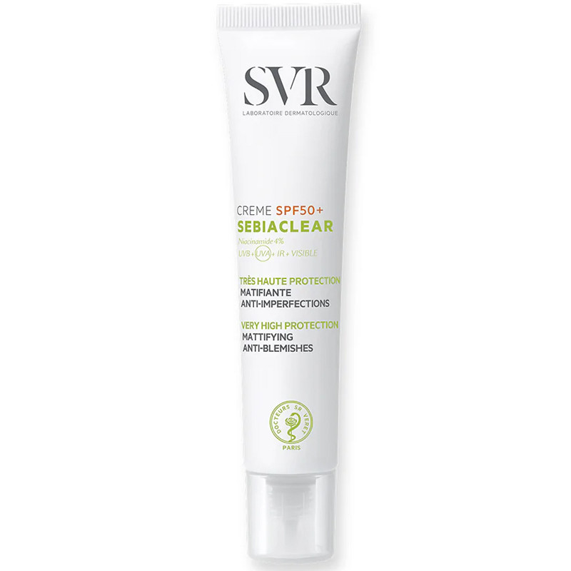 SVR Écran Solaire Sebiaclear SPF50+ 50 ML En Tunisie SVR Écran Solaire Sebiaclear SPF50+ 50 ML En Tunisie