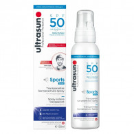 Ultrasun Ecran solaire Transparente Active Sport SPF50 150ml en Tunisie