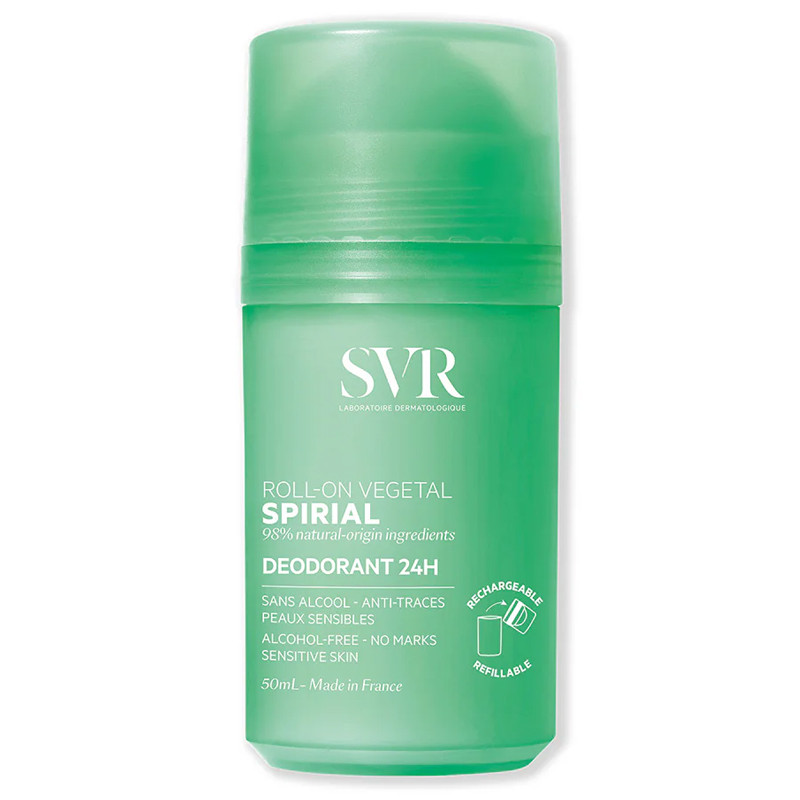 SVR Spirial Roll-on Déodorant Végétal 50Ml En Tunisie SVR Spirial Roll-on Déodorant Végétal 50Ml En Tunisie