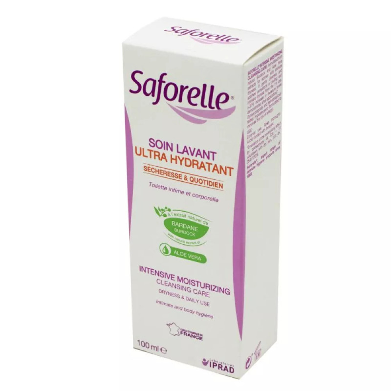 Saforelle Soin Lavant Intime Ultra Hydratant 100Ml En Tunisie