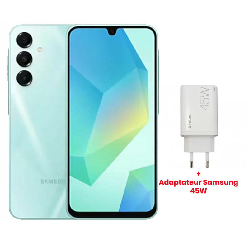 Smartphone Samsung Galaxy A16 8Go 256Go Vert Smartphone Samsung Galaxy A16 8Go 256Go Vert