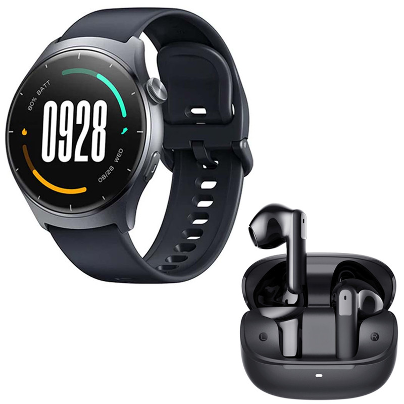 Pack Mibro Montre Connectée Lite 3 Noir + Earbuds 5 Noir en Tunisie Pack Mibro Montre Connectée Lite 3 Noir + Earbuds 5 Noir en Tunisie