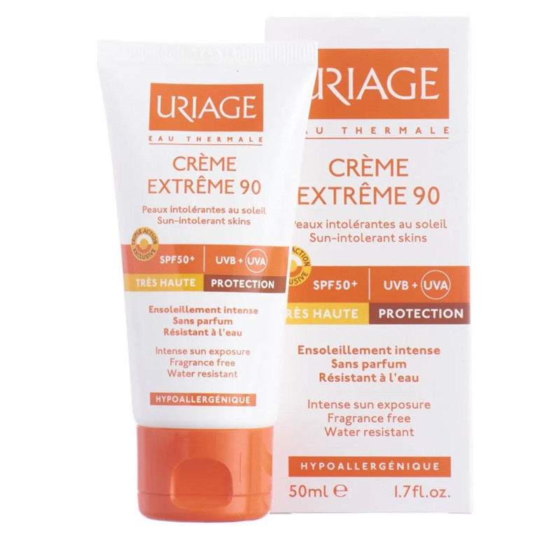 Uriage Écran Solaire Crème Extrême 90 SPF50+ 50ml En Tunisie Uriage Écran Solaire Crème Extrême 90 SPF50+ 50ml En Tunisie