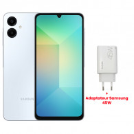 Smartphone Samsung Galaxy A06 4Go 128Go Bleu