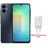 Smartphone Samsung Galaxy A06 4Go 64Go Noir