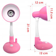 Lampe de Bureau De Table Avec Interrupteur Rose Lampe de Bureau De Table Avec Interrupteur Rose