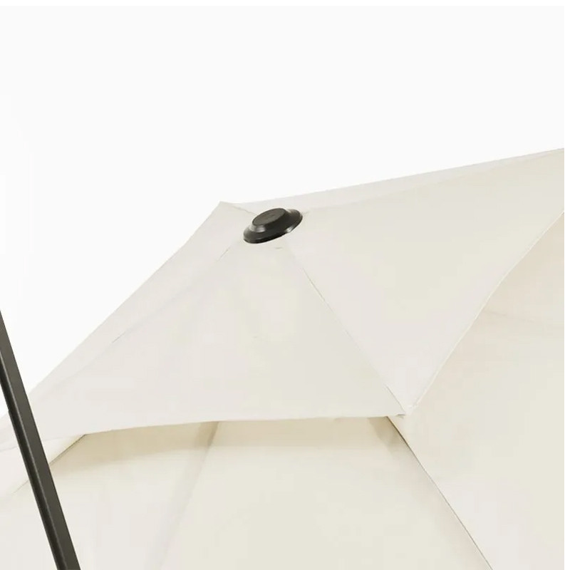 Parasol Shadow 3.3 x 3.3 M Blanc en Tunisie
