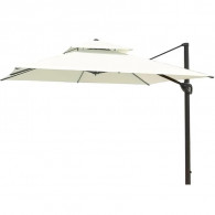 Parasol Shadow 3.3 x 3.3 M Blanc en Tunisie