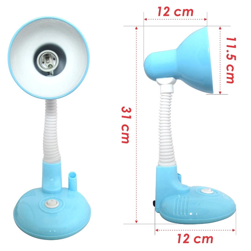 Lampe de Bureau De Table Avec Interrupteur Bleu en Tunisie