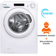 Machine à Laver Candy CS1282DW4-S Smart 8Kg Blanc en Tunisie