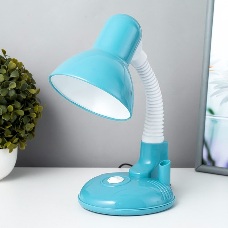 Lampe de Bureau De Table Avec Interrupteur Bleu en Tunisie