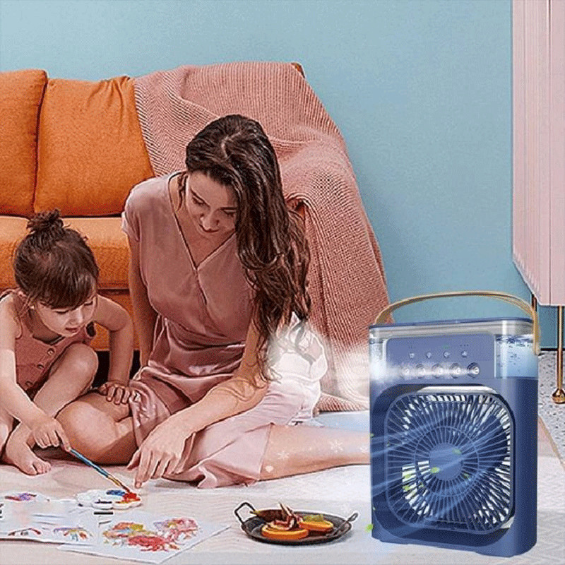 Ventilateur Multifonction 3EN1 10W Bleu en Tunisie