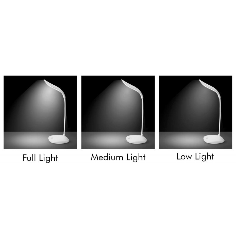 Lampe de Bureau Led Rechargeable Blanc en Tunisie