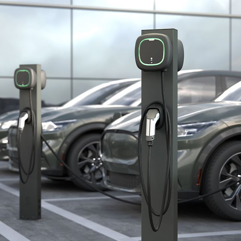 Borne De Recharge Véhicules Electriques Wallbox Pulsar Pro 22 kW Noir En Tunisie