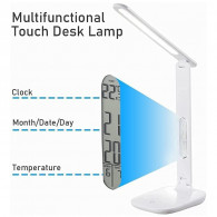 Lampe de Bureau LED Avec Ecran LCD Blanc en Tunisie