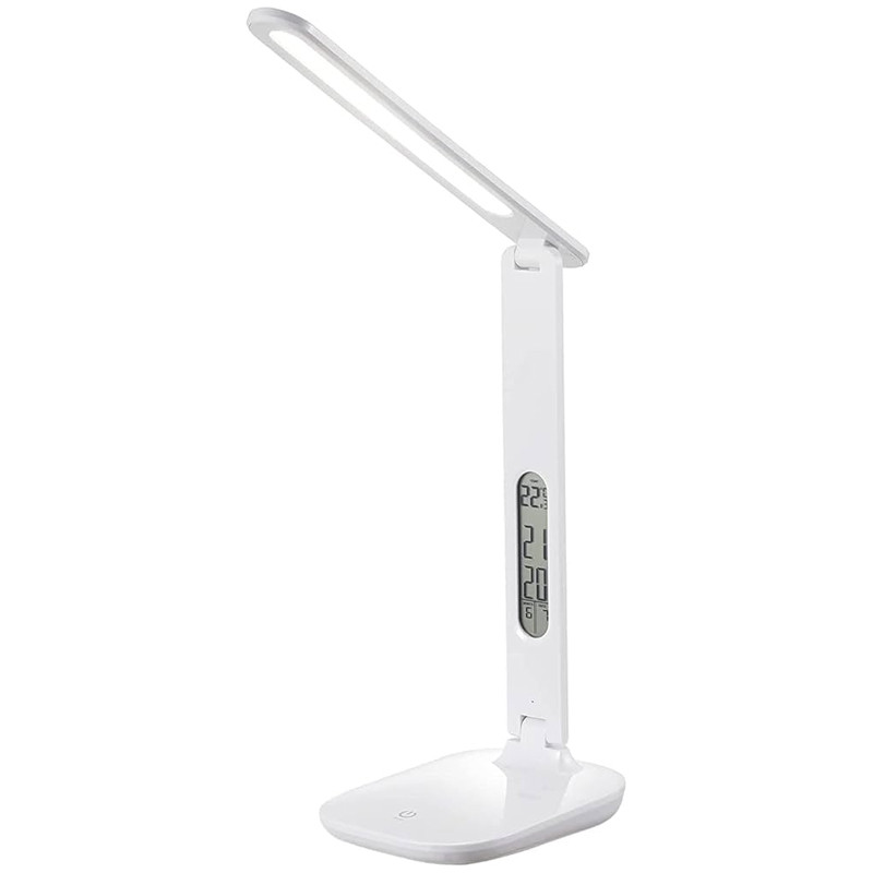 Lampe de Bureau LED Avec Ecran LCD Blanc en Tunisie Lampe de Bureau LED Avec Ecran LCD Blanc en Tunisie
