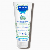 Gel Nettoyant Bébé 2en1 Mustela Corps Et Cheveux 200ml en Tunisie