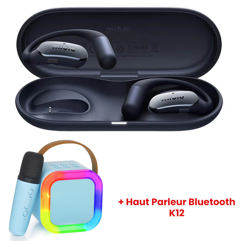 Kit Bluetooth Mibro OpenEar Pro Dark Blue en Tunisie Kit Bluetooth Mibro OpenEar Pro Dark Blue en Tunisie