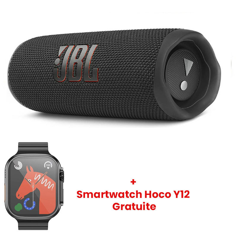 Haut Parleur Enceinte JBL Flip 6 Noir (JBLFLIP6BLKEU) en Tunisie Haut Parleur Enceinte JBL Flip 6 Noir (JBLFLIP6BLKEU) en Tunisie