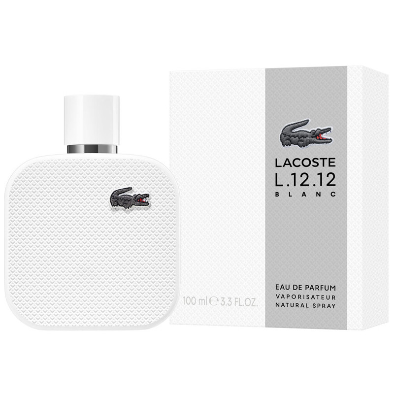 Lacoste Men L12.12 Blanc Eau de Parfum Homme 100Ml en Tunisie Lacoste Men L12.12 Blanc Eau de Parfum Homme 100Ml en Tunisie