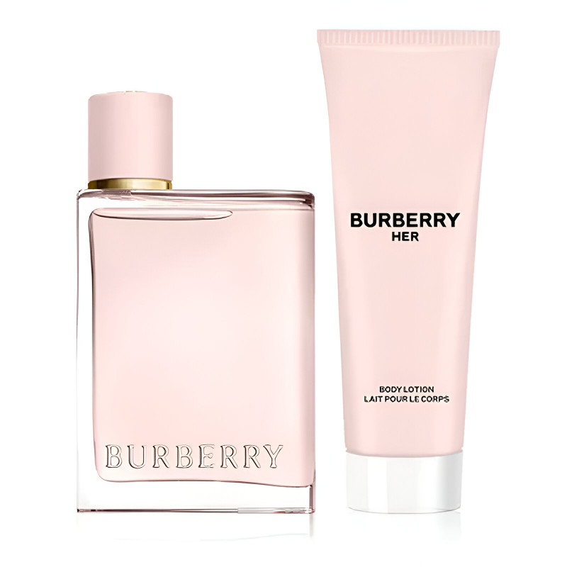 Burberry Her Coffret Eau de Parfum Femme 50ml + Lait Pour Le Corps 75ml en Tunisie Burberry Her Coffret Eau de Parfum Femme 50ml + Lait Pour Le Corps 75ml en Tunisie