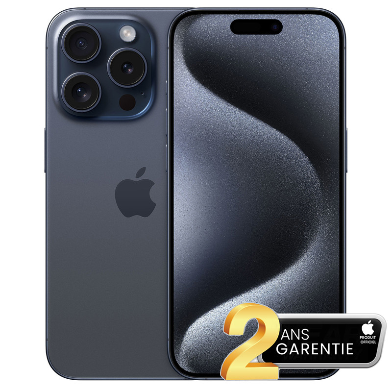 iPhone 15 Pro 128Go Blue Titanium en Tunisie
