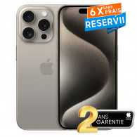 iPhone 15 Pro 128Go Titane Naturel