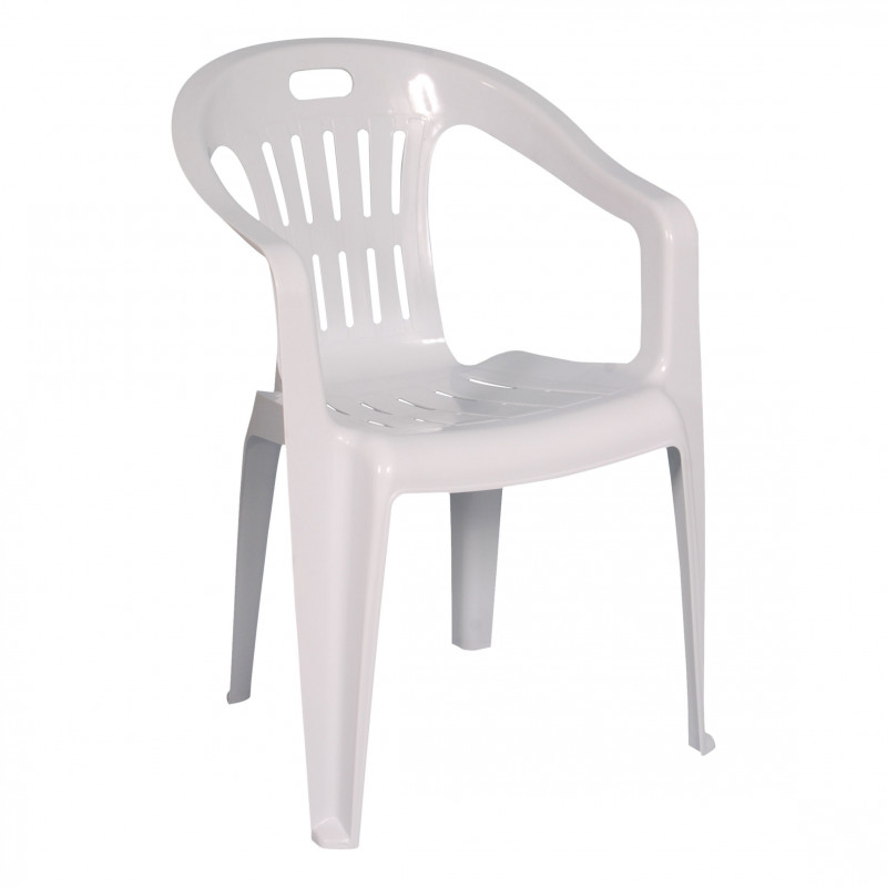 Chaise de Jardin PIONA en Couleur Blanc Lait Chaise de Jardin PIONA en Couleur Blanc Lait