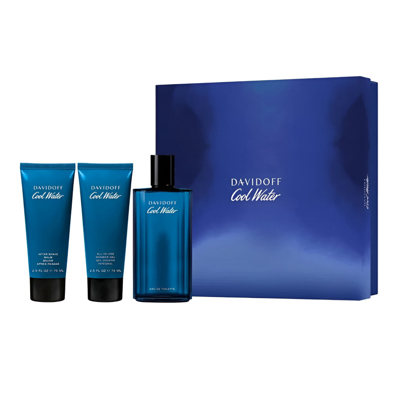 Davidoff Cool Water Coffret Eau de Toilette 125ml En Tunisie Davidoff Cool Water Coffret Eau de Toilette 125ml En Tunisie