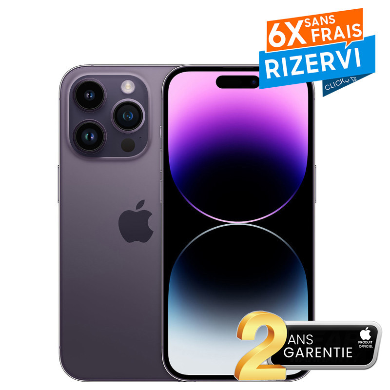 iPhone 14 Pro Max 128Go Violet En Tunisie iPhone 14 Pro Max 128Go Violet En Tunisie