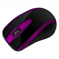 Souris Optique USB Macro M555 Noir & Violet en Tunisie