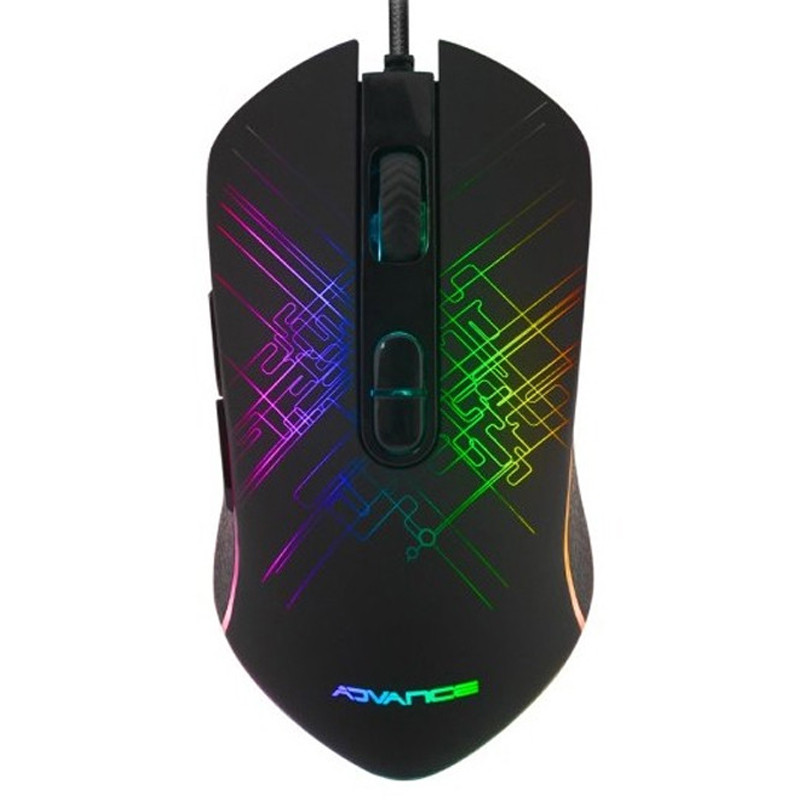 Souris Gamer Advance GTA230 RGB Noir en Tunisie Souris Gamer Advance GTA230 RGB Noir en Tunisie