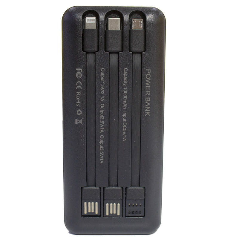 Power Bank Ueeler BUA03 10000 mAh Noir en Tunisie