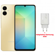Smartphone Samsung Galaxy A06 4Go 128Go Gold