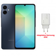 Smartphone Samsung Galaxy A06 4Go 128Go Noir
