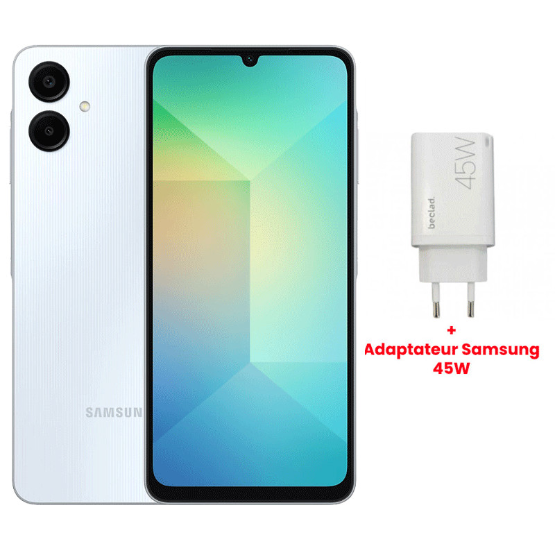Samsung Galaxy A06 5G 4Go 64Go Gris en Tunisie Samsung Galaxy A06 5G 4Go 64Go Gris en Tunisie