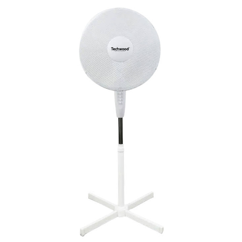 Ventilateur Sur Pied Techwood TVE-433 45W Blanc en Tunisie Ventilateur Sur Pied Techwood TVE-433 45W Blanc en Tunisie