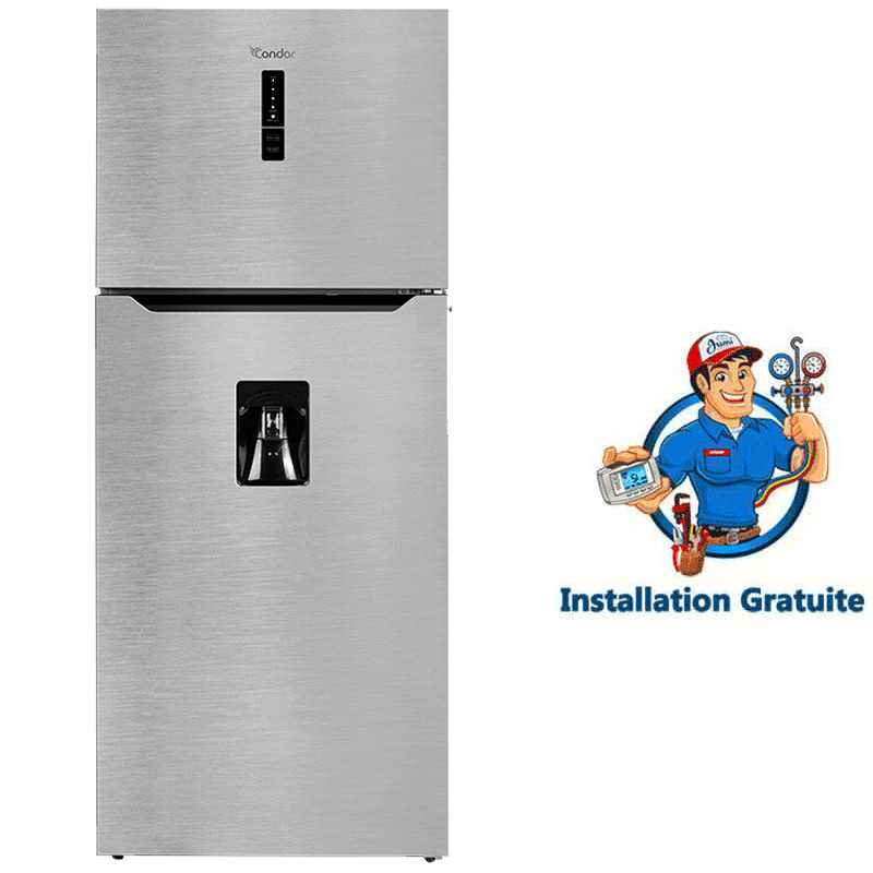 Réfrigérateur Condor CRDN670ZX 480L NoFrost Inox en Tunisie
