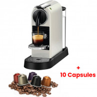 Machine à Capsules Nespresso Citiz D113N1XE 1500W - Blanc