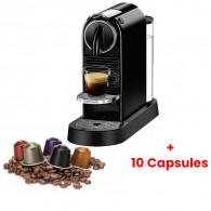 Machine à Capsules Nespresso Citiz D113N1XE 1500W - Noir