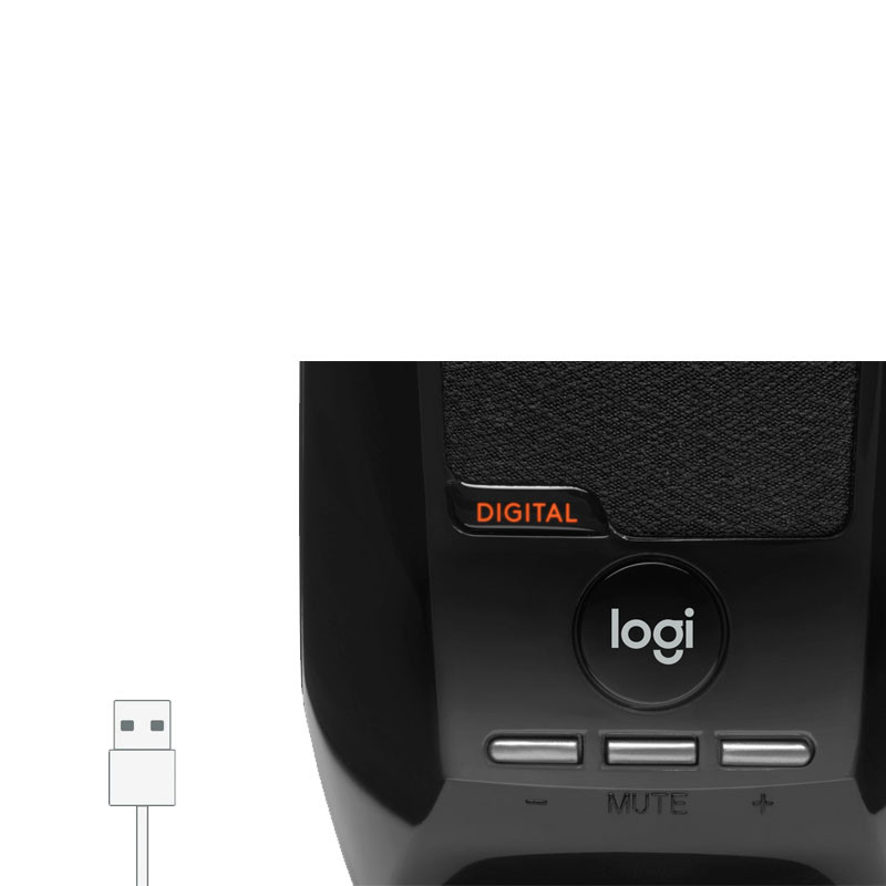 Haut Parleur Stéréo Logitech USB S150 Noir en Tunisie