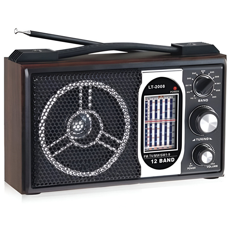Radio Fm Bluetooth Yuegan LT2008 Marron en Tunisie Radio Fm Bluetooth Yuegan LT2008 Marron en Tunisie