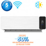 Climatiseur Biolux 9000 BTU Tropical Smart Chaud Froid - Blanc en Tunisie