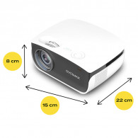 Vidéo Projecteur Overmax Multipic 2.5 Blanc en Tunisie