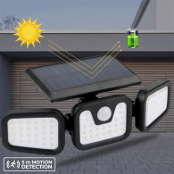 Projecteur Solaire Externe Forever Light FLS-03 Noir en Tunisie Projecteur Solaire Externe Forever Light FLS-03 Noir en Tunisie