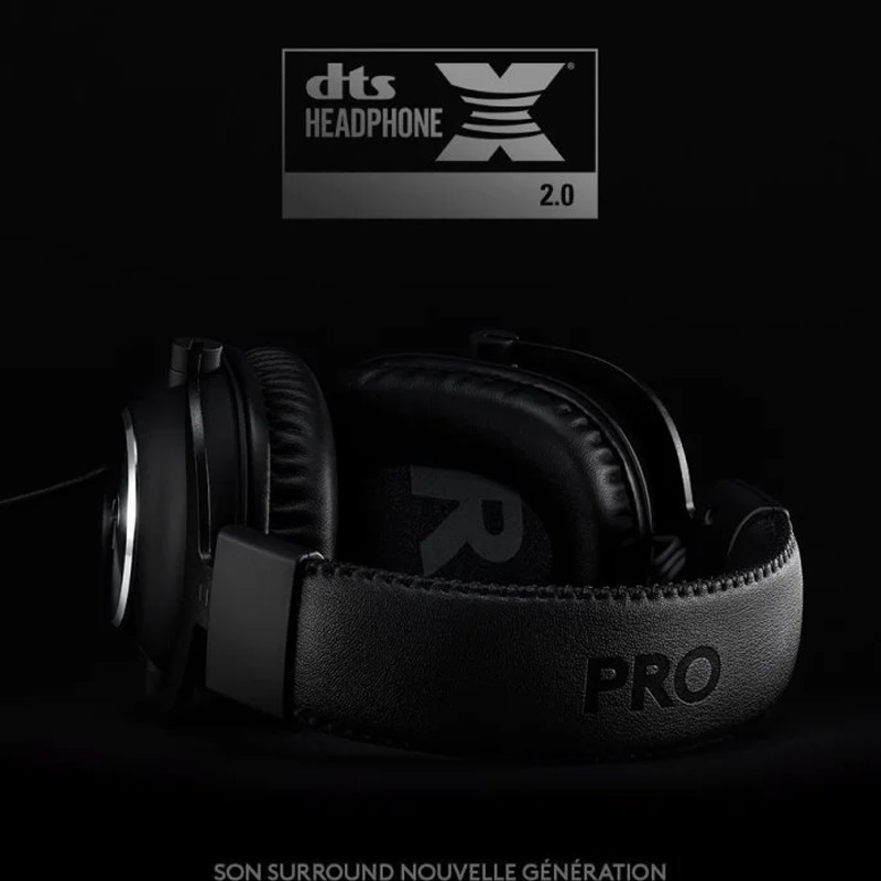 Casque Gamer Logitech Pro X Noir En Tunisie