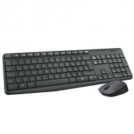 Ensemble Clavier et Souris Sans Fil Logitech MK235 Noir en Tunisie