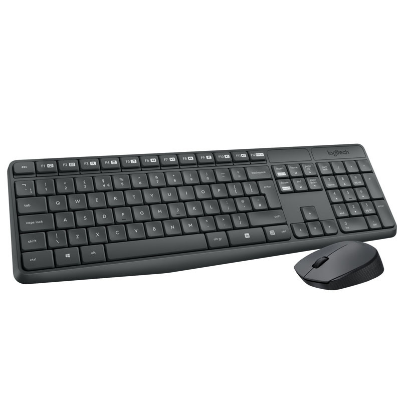 Ensemble Clavier et Souris Sans Fil Logitech MK235 Noir en Tunisie Ensemble Clavier et Souris Sans Fil Logitech MK235 Noir en Tunisie