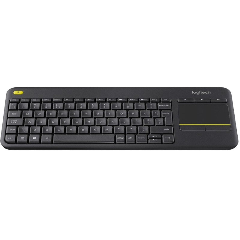 Clavier Sans fil avec pavé tactile Logitech K400 Plus Noir En Tunisie Clavier Sans fil avec pavé tactile Logitech K400 Plus Noir En Tunisie